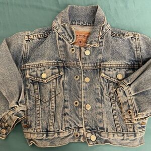 Gap Toddler Boy Girl Denim Jacket Size XXS Toddler size 2/3T